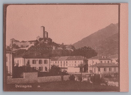 Bellinzona svizzera 1906 - svizzera,