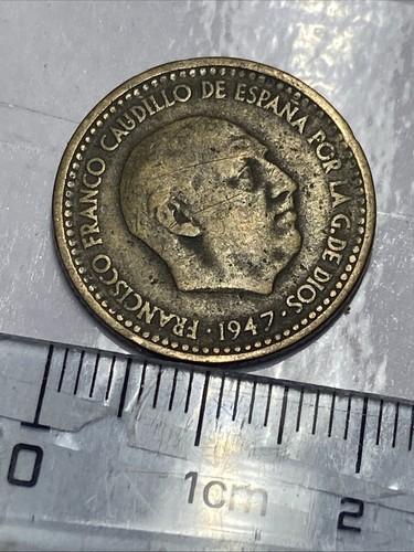Spagna peseta 1947 franco - spagna, 1