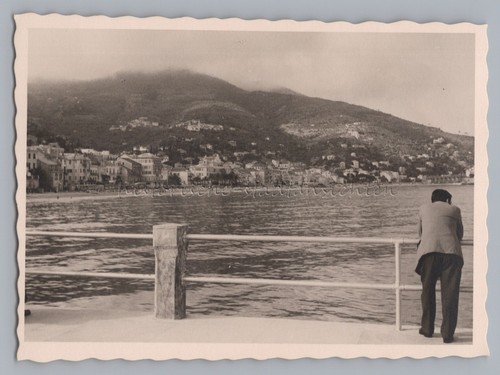 Alassio italia 1957 molo - -,