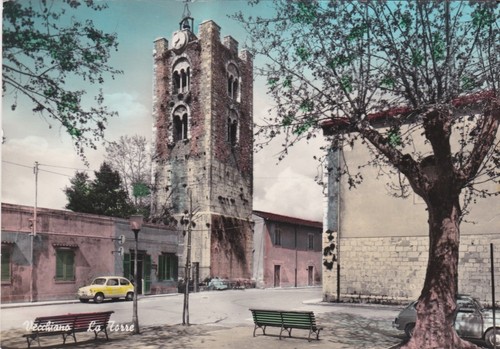 Vecchiano torre 1970 - vecchiano:,