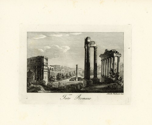 Italia roma foro romano - italia,