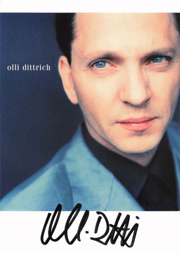 Olli dittrich autografo - olli,